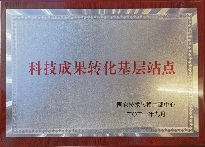 喜讯！湖北鑫桥集团荣获国家技术转移中部中心基站(图1)